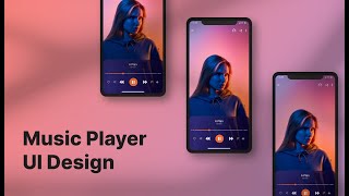 Download the video "Music Player UI Design | UI/UX Speed Design in Figma Tutorial"
