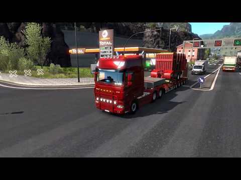 ETS2 SP - DAF XF105 - Andorra to Limoges | Haytrailer delivery *AMAZING ROADS AND SCENERY*