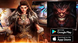 Best MMORPG Game Mobile Heir of Darkness Android ios Gameplay