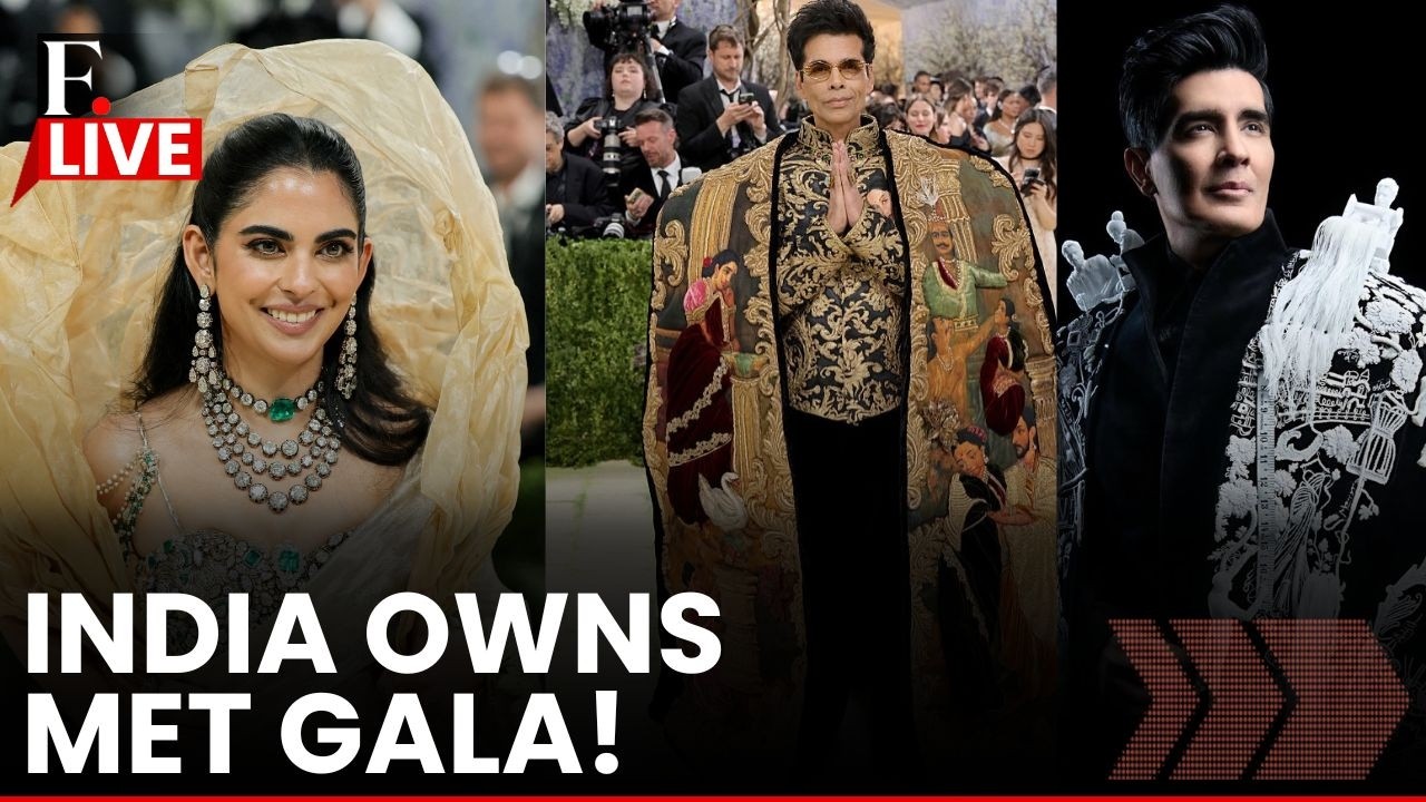 Met Gala 2026 LIVE: Isha Ambani, Karan Johar, Manish Malhotra, Ananya Birla Dazzle at Met Gala
