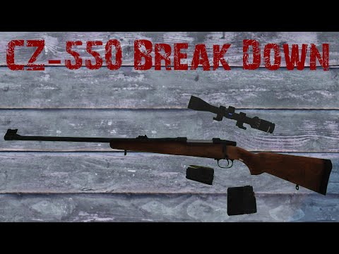 CZ-550  Weapon Break Down DayZ