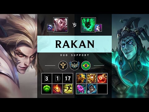 Rakan Support vs Thresh - BR Challenger Patch 25.05