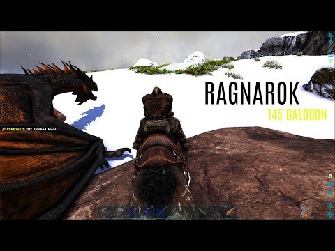 AWESOME DAEODON TAME w/ Fur Farmin' - Ragnarok (E14) - ARK Survival