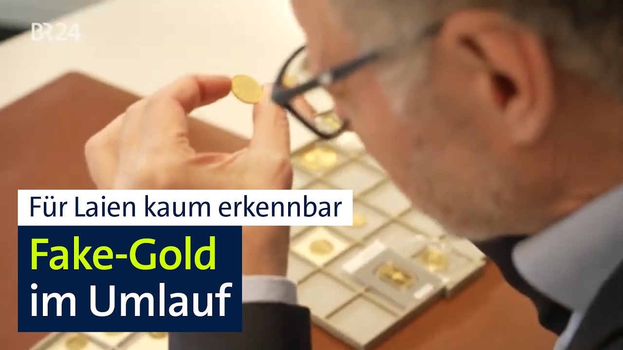 Vermeintlich sichere Geld-Anlage: Fake-Gold macht die Runde | Abendschau | BR24
