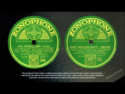 Savoy Christmas Medley Fox Trot and One Step (1929) John Firman