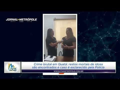Crime brutal em Quatá: restos mortais de idosa são encontrados e caso é esclarecido pela Polícia