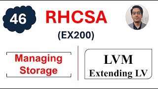 Extending and Deleting Logical Volumes (LVM) || RHCSA Complete Course