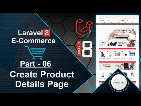 Laravel 8 E Commerce Create Product Details Page