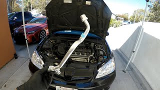 Honda Civic - A/C Low pressure supply line replacement