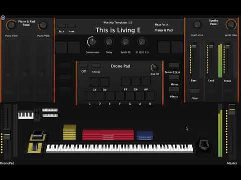 FREE - This is Living (E) Hillsong Y&F MainStage Patch Tutorial - Worship Templates