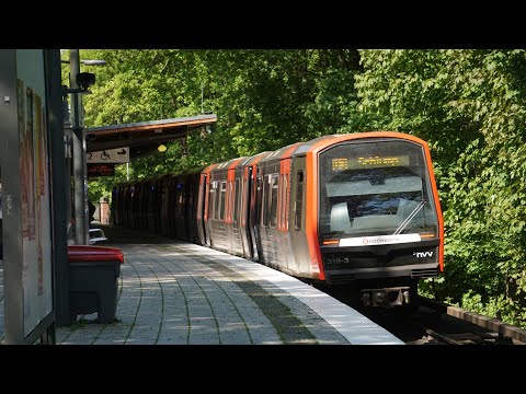 Hamburger U Bahn 13.05.2023, Linie U3 *Hochbahn Liebhaber*
