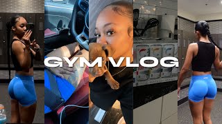 gym vlog : grwm, leg day routine + mini vlog