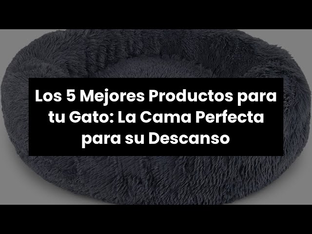 Vídeo relacionado con Mateju Cama Peluche Perro con Base Antideslizante, Cojín para Gatos de Felpa Rectangular Suave y Cómoda Cama para Mascotas Sofá para Mascotas para Medianos y Pequeños (Caqui,63x48x14.5cm)