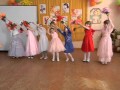 Танец девочек мамам на 8-е марта Лосево 2014 