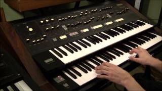 Video thumbnail for 1980 YAMAHA SK50D ANALOG STRING POLY SOLO AND COMBO SYNTHESIZER by Distance Research by distanceresearch