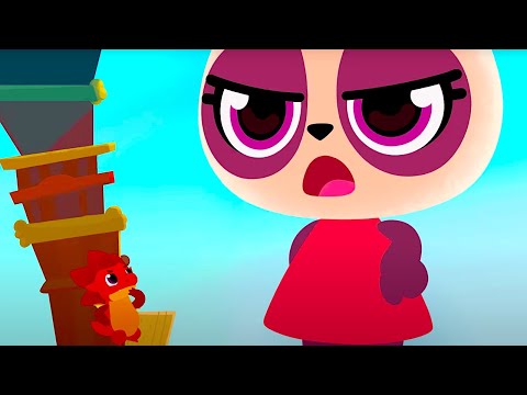 TOMMY THE LITTLE DRAGON 🐸 GIANT MANDY (Episode 12) video for kids 🐾