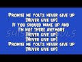 Chronixx - Never Give Up Lyrics (2022)
