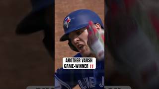 Daulton Varsho with ANOTHER game-winner ???? #MLB #BlueJays