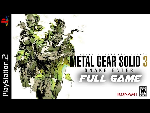 METAL GEAR SOLID 3 - Full  PS2 Gameplay Walkthrough | FULL GAME Longplay