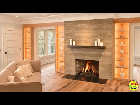 Top 100 living room design ideas | Modern interior in orange color.