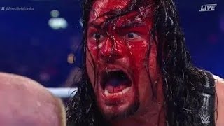 Download lagu Roman reigns blood bath vs brock Lesnar WWE wrestlemania 34 Full match highlights mp3 Download lagu Roman reigns blood bath vs brock Lesnar WWE wrestlemania 34 Full match highlights mp3
