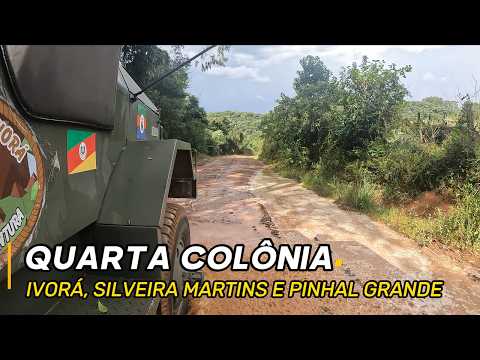 QUARTA COLÔNIA | Um lindo passeio pelas cidades de Ivorá, Silveira Martins e Pinhal Grande