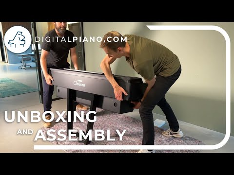 Yamaha CVP-909 Unboxing & Assembly | Digitalpiano.com