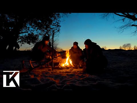 Lagerbau bei -12°C | Mein erster Winter Overnighter