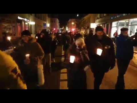 Schönebeck/Elbe, Sachsen-Anhalt: Wir sind hier - Wir sind Laut - Weil man uns die Freiheit klaut