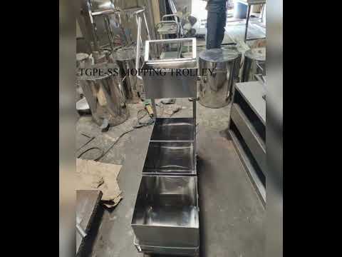 Stainless Steel Mop Trolley