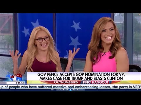 07-21-16 Kat Timpf on Outnumbered FNC Hangout - Pence & Trump Redefine Roles