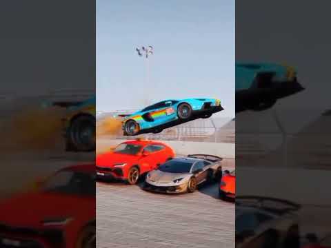 Amazing car jumping || The grate car race || YouTube shorts