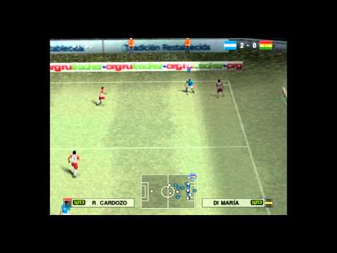 PES 2014 (PS2) DI MARIA MEGA DRIBBLING!!!