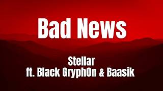 Cover art for Bad news