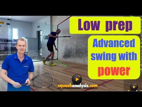 Skills for squash - Low prep power hit