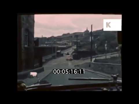 1970s Driving in West Yorkshire Village | Kinolibrary