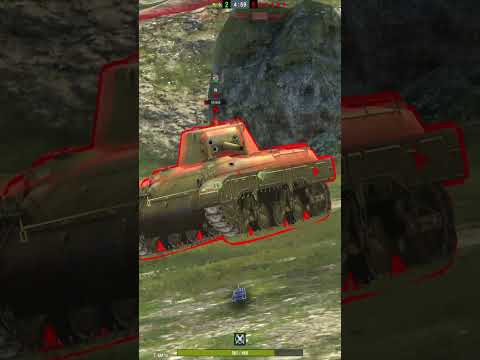 Самый опасный танк! #wotblitz #мем #wot #warthunder #shorts #top #рекомендации #anime