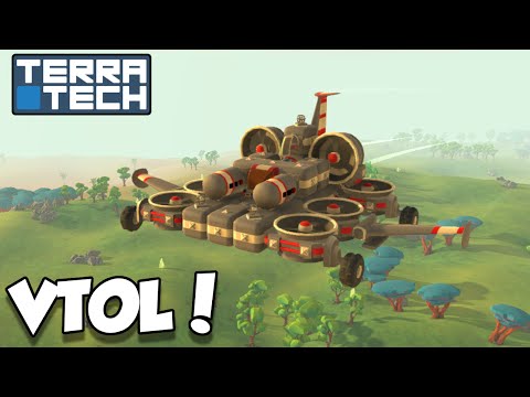 Building a VTOL! - Terratech [Ep.7] - Let's Play TerraTech v0.6.5