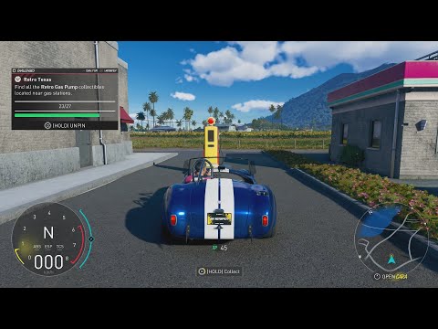 The Crew Motorfest -  All 27 Gas Pump Collectible Locations ("Retro Texas" Challenge)