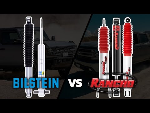 Bilstein 5100 / 4600 vs Rancho RS5000X / RS7MT / RS9000XL Shock Comparison