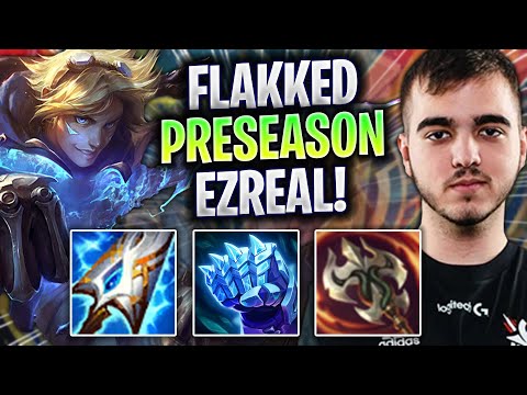 FLAKKED JUEGA EZREAL EN LA NUEVA PRETEMPORADA! - Flakked Juega Ezreal ADC vs Varus!