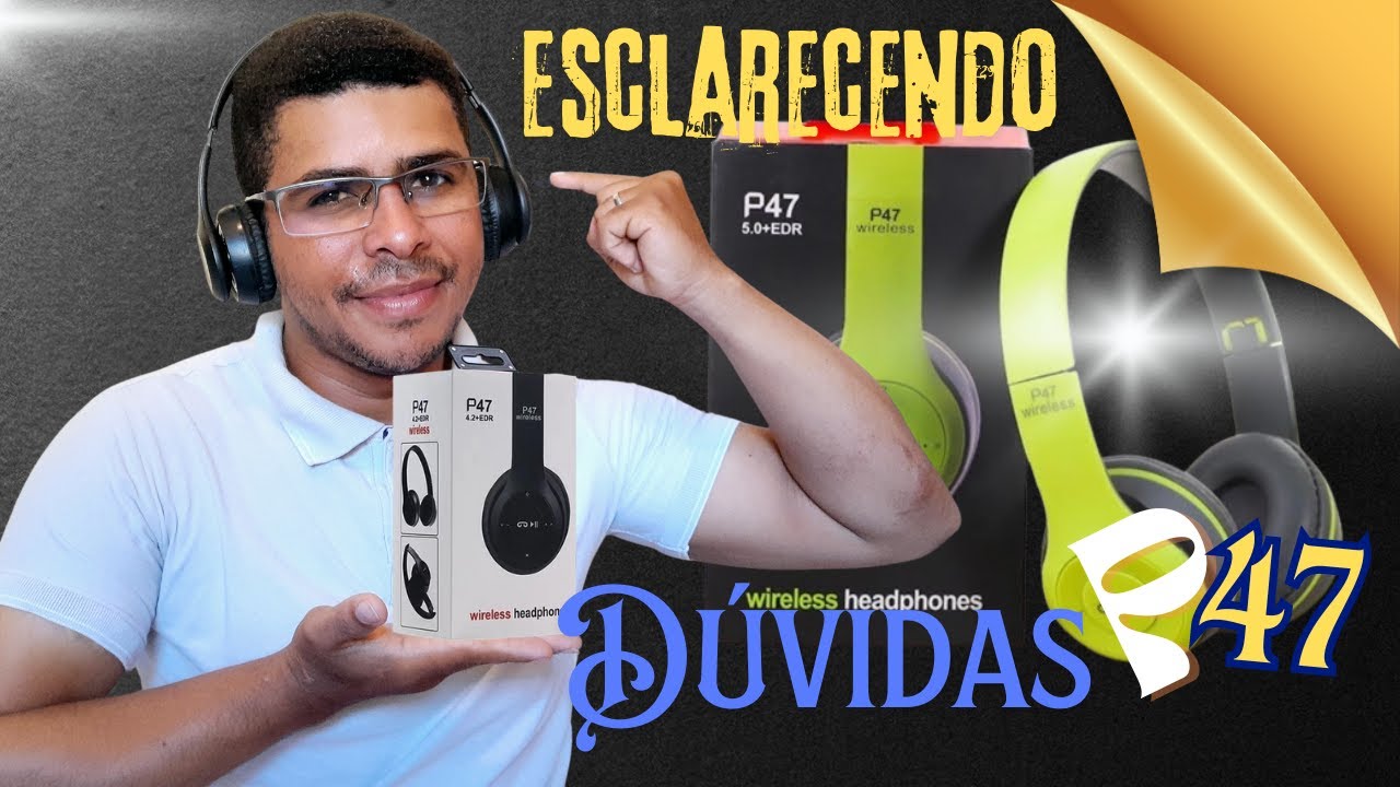 Respondendo Mais DUVIDAS Sobre O Fone P47 [ Fábio Loja ] Porque o Fone Só Fuciona Um Lado ?