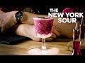 New York Sour Cara Minum