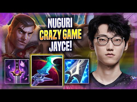 NUGURI CRAZY GAME WITH JAYCE! - Nuguri Plays Jayce TOP vs Jax! | Season 2022