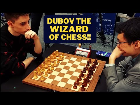 Dubov The WIZARD of Chess!! GM Daniil Dubov vs. GM Yu Yangyi | FIDE World Blitz Championship 2023