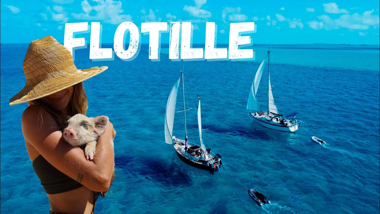 Ep. 136 | Flotilla Sailing! With friends to Pig Beach.