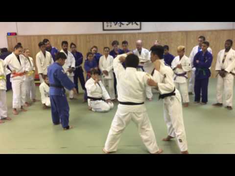 Harai-Goshi with Former World Champion & Olympic Silver Medalist Mika Sugimoto