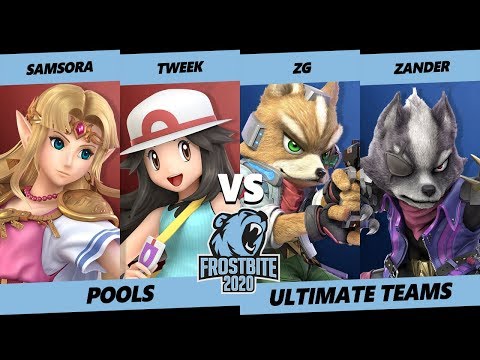 Frostbite 2020 SSBU Pools - Samsora & Tweek Vs. ZG & Zander Ultimate Teams - SSBU
