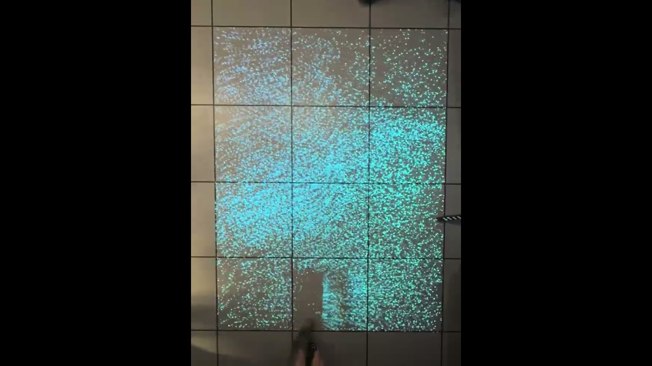 Interactive Floor Projection with Touch Designer & Microsoft Kinect