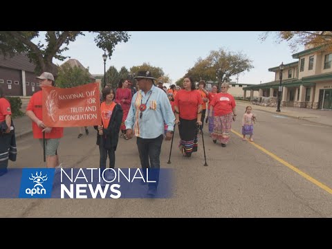 Gathering with elders to honour Orange Shirt Day | APTN News